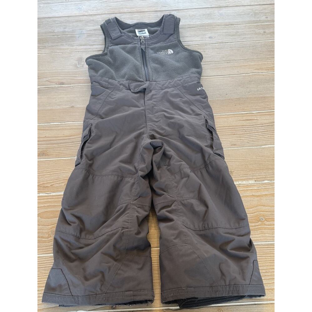 THE NORTH FACE INSULATED BIB SNOW PANTS SUIT COVERALLS HYVENT TODDLER SIZE 2T